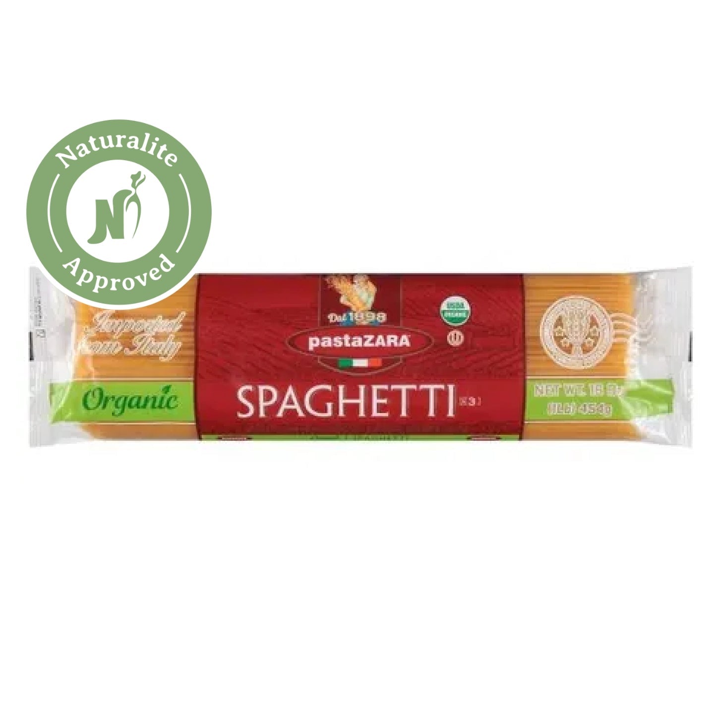 pastaZARA Organic Spaghetti