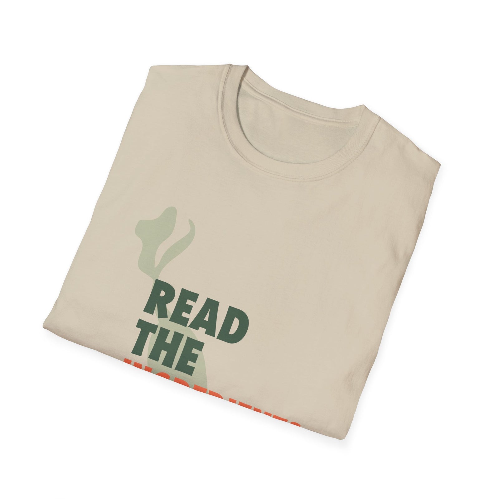 Naturalite Lifestyle T-Shirt: Read The Ingredients (Illustrated)