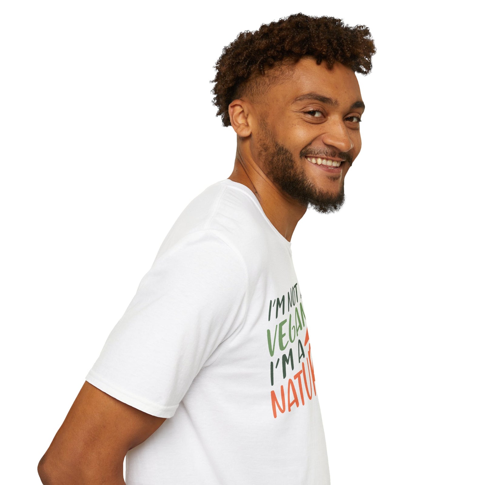 Naturalite Lifestyle T-Shirt: I'm Not A Vegan T-Shirt (Illustrated)
