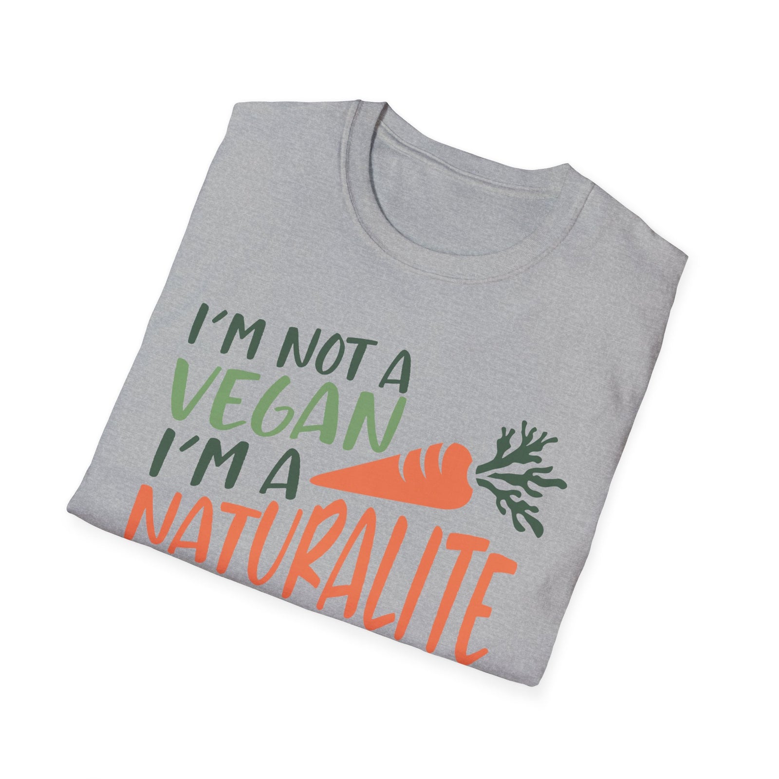 Naturalite Lifestyle T-Shirt: I'm Not A Vegan T-Shirt (Illustrated)