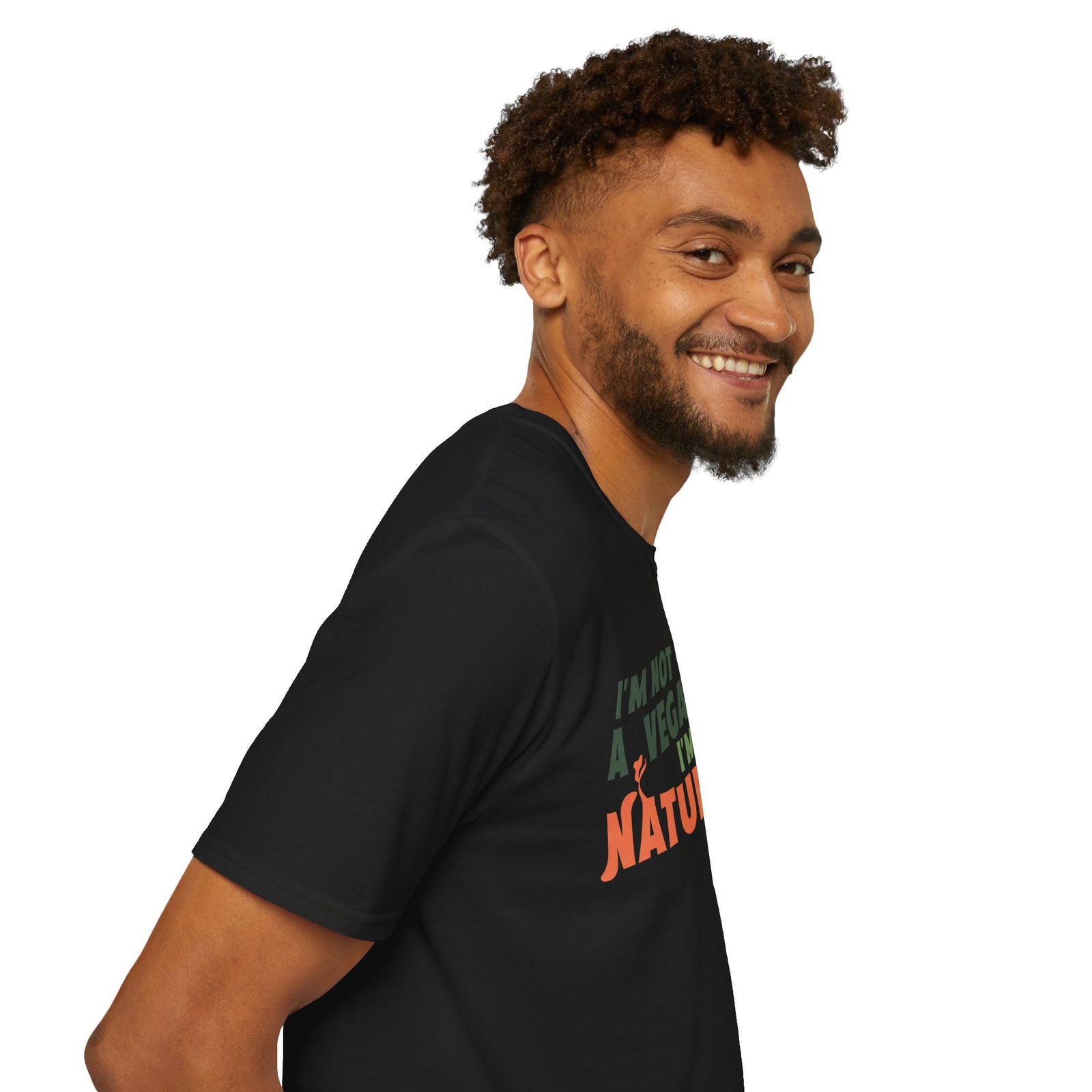 Naturalite Lifestyle T-Shirt: I'm Not A Vegan T-Shirt (Logo)