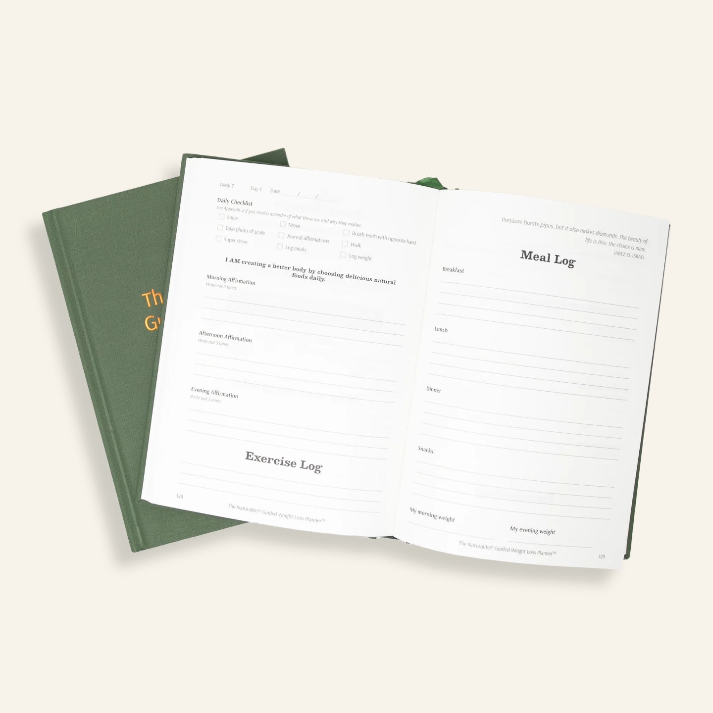 The Naturalite™ Guided Weight Loss Planner