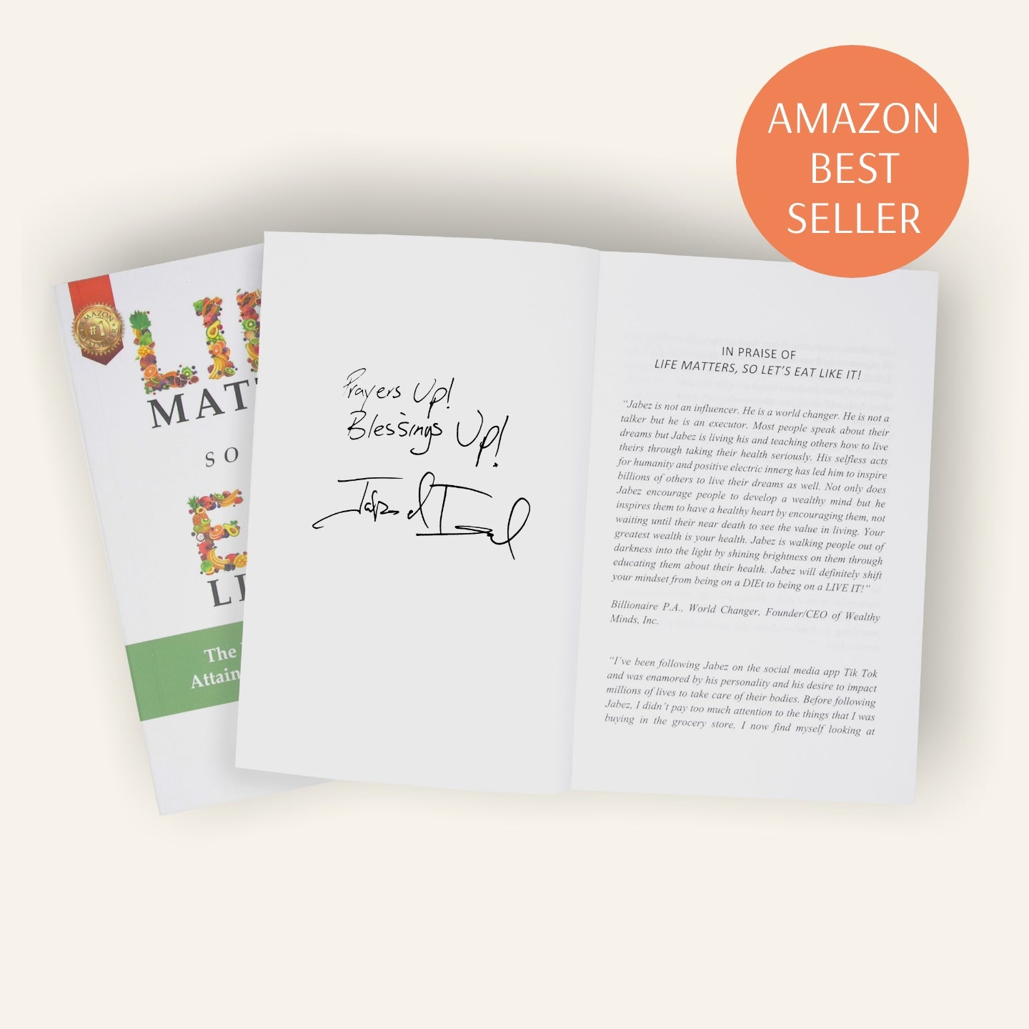 3 Book Gift Bundle - Life Matters So Let's Eat Like It