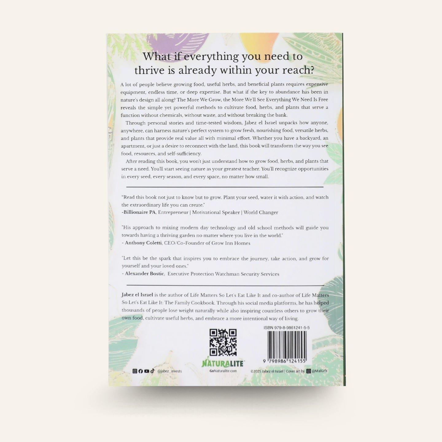 10 Book Bundle - The More We Grow The More We'll See Everything We Need Is Free