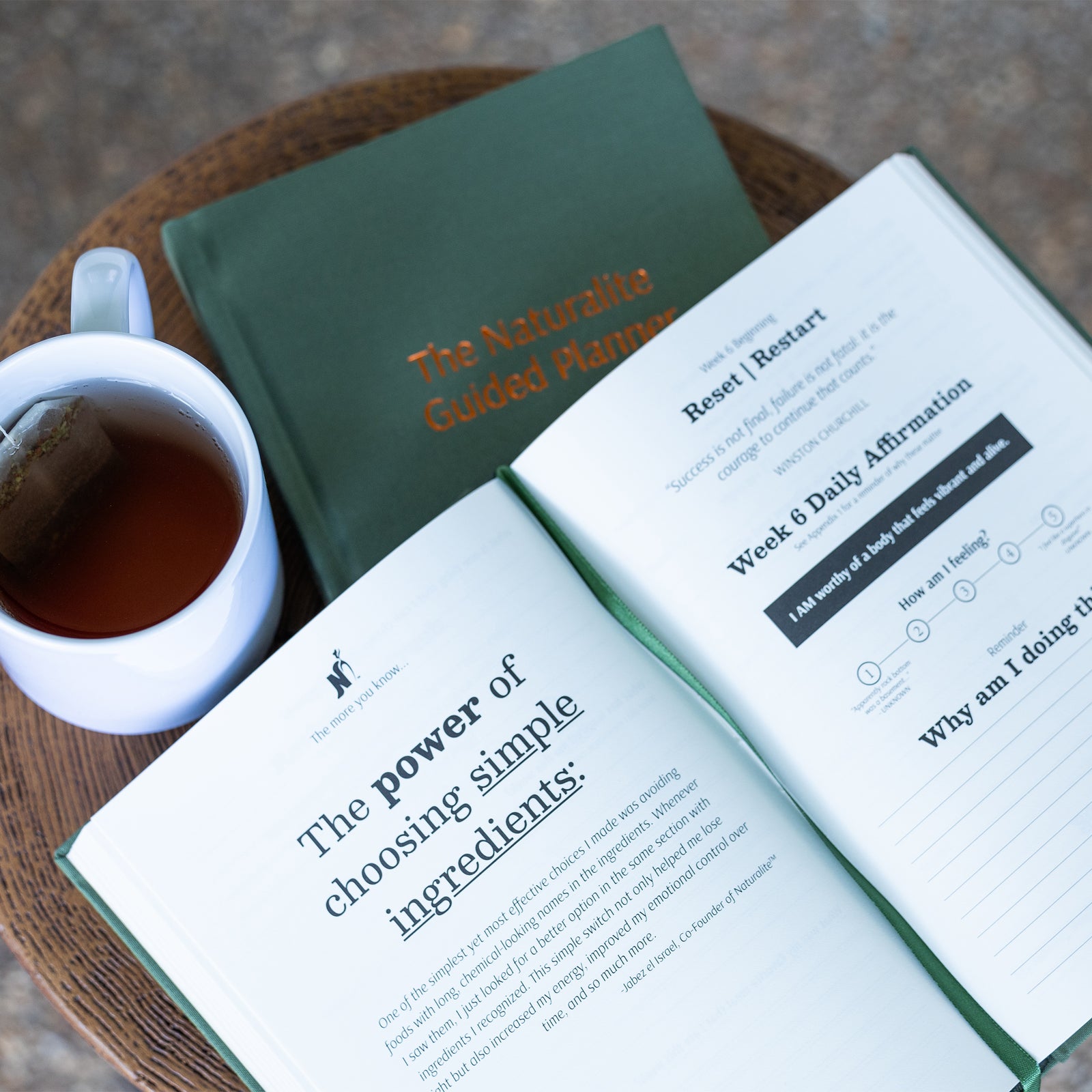 The Naturalite™ Guided Weight Loss Planner