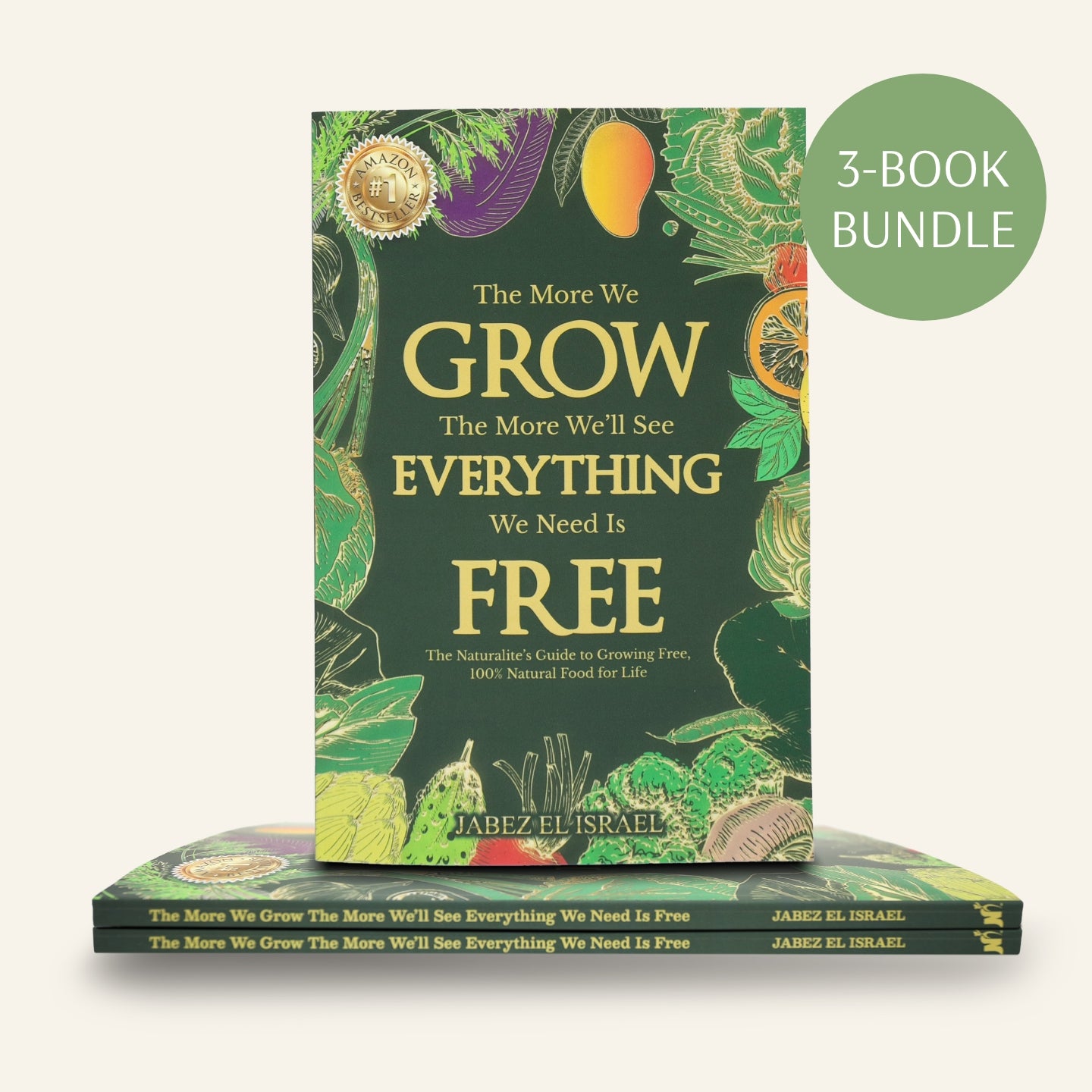 3 Book Gift Bundle - The More We Grow The More We'll See Everything We Need Is Free