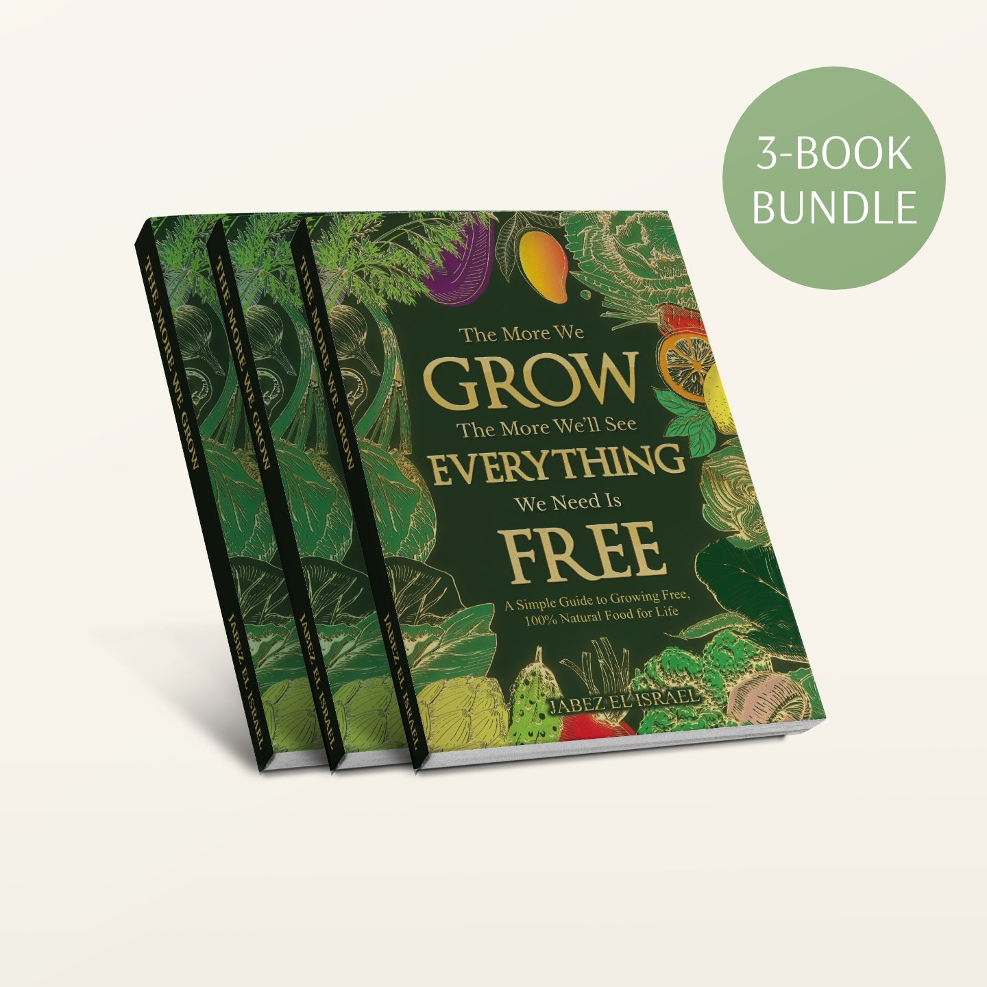 3 Book Gift Bundle - The More We Grow The More We'll See Everything We Need Is Free