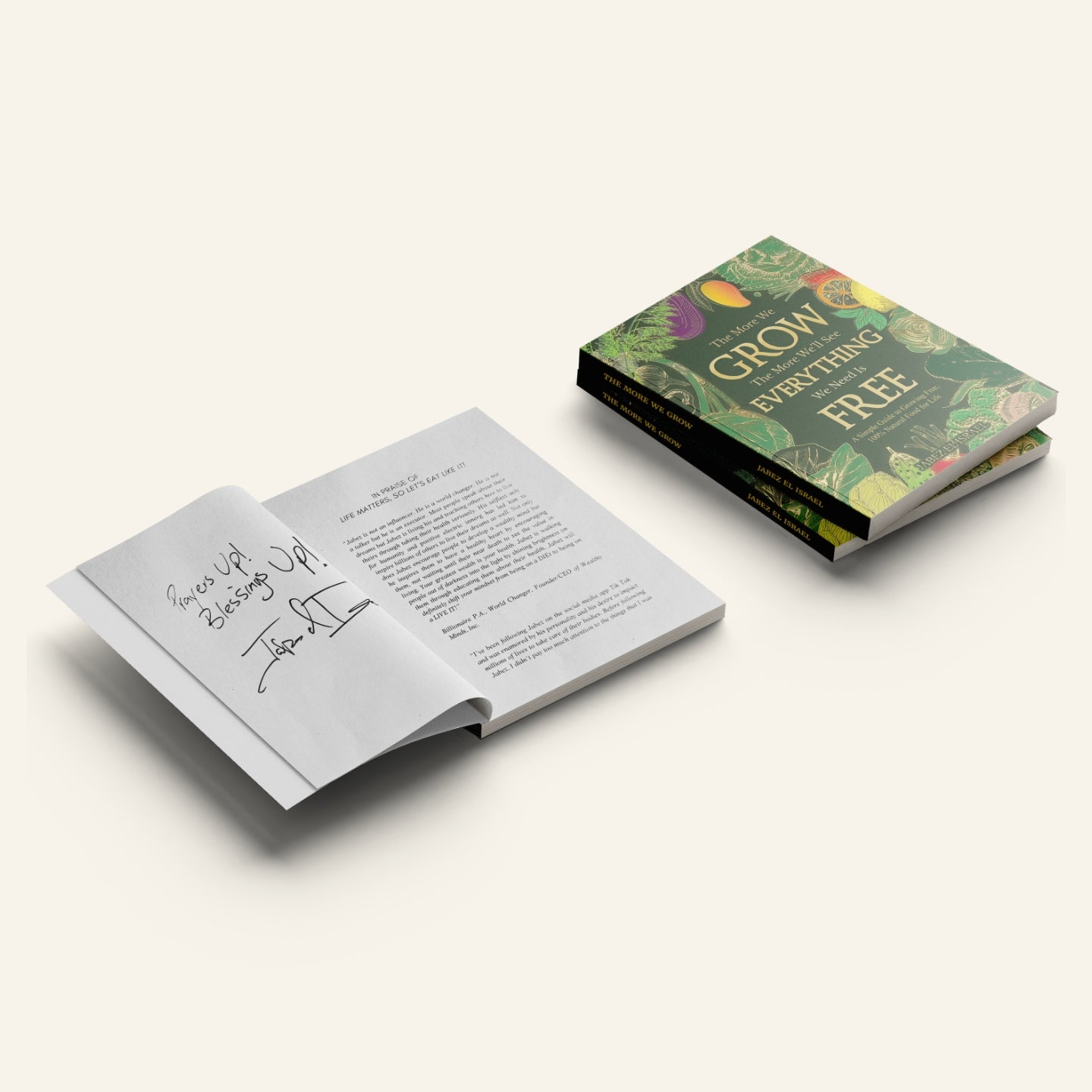 3 Book Gift Bundle - The More We Grow The More We'll See Everything We Need Is Free