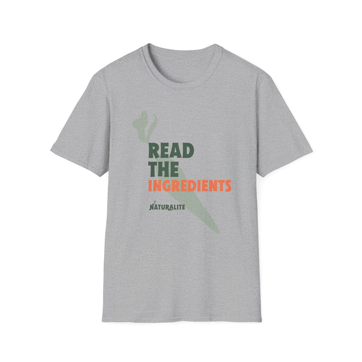 Naturalite Lifestyle T-Shirt: Read The Ingredients (Illustrated)