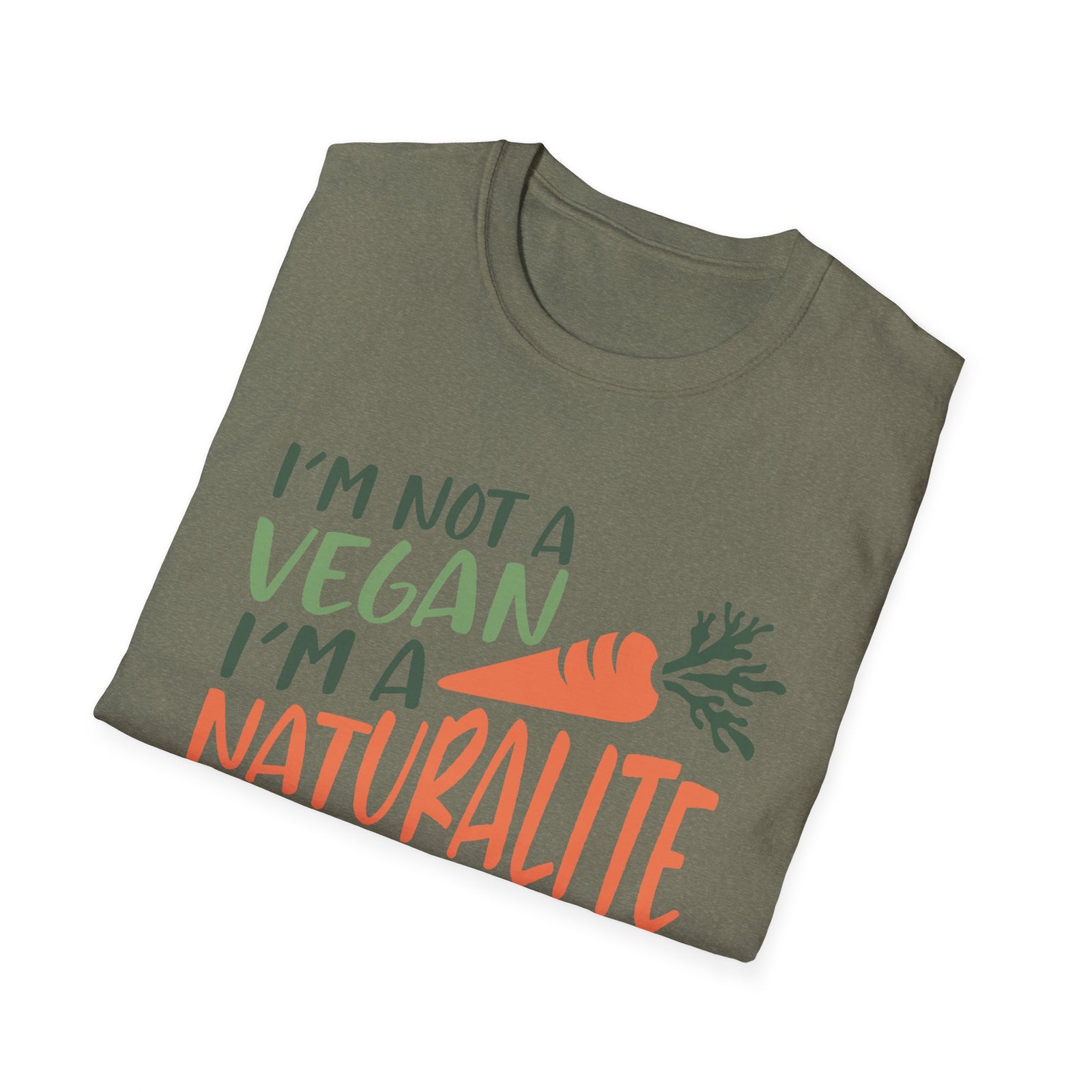 Naturalite Lifestyle T-Shirt: I'm Not A Vegan T-Shirt (Illustrated)
