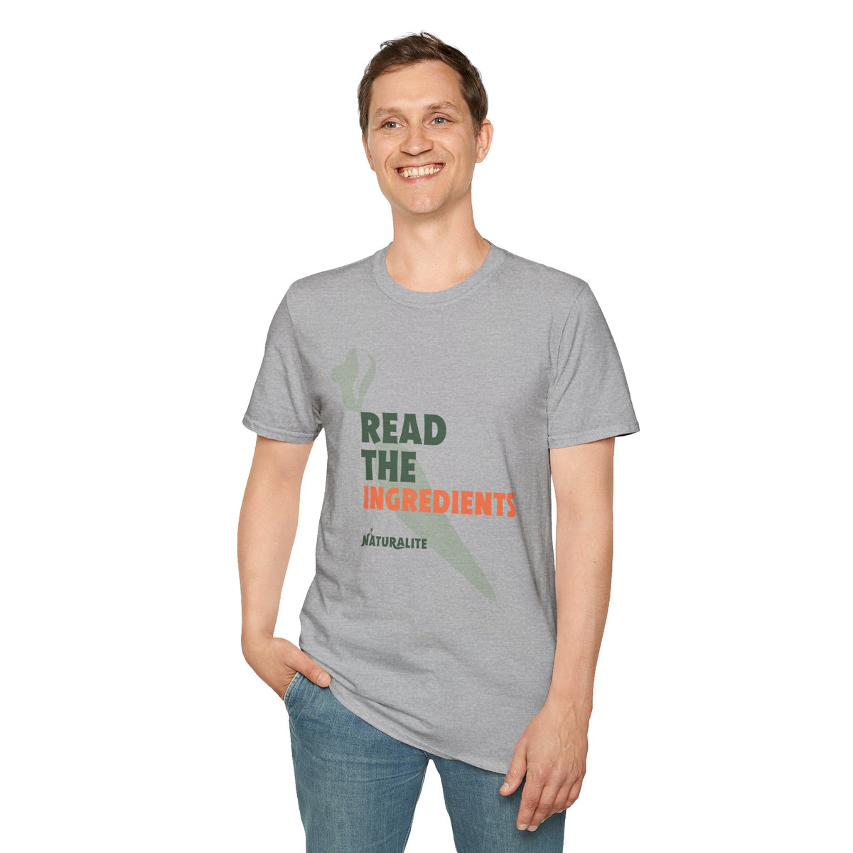 Naturalite Lifestyle T-Shirt: Read The Ingredients (Illustrated)