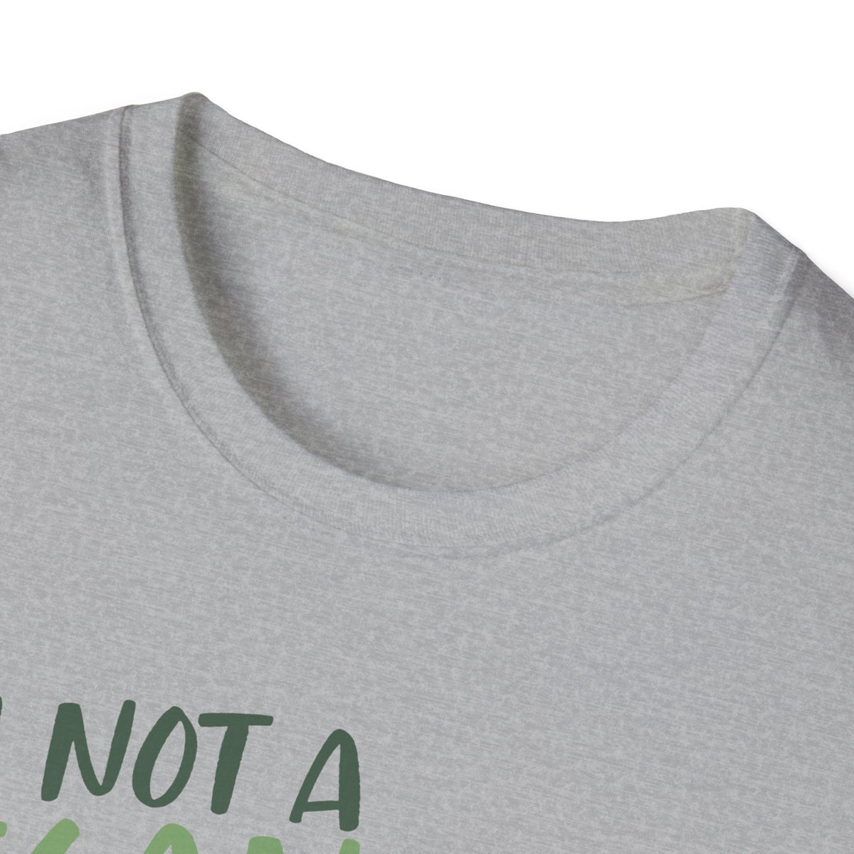 Naturalite Lifestyle T-Shirt: I'm Not A Vegan T-Shirt (Illustrated)