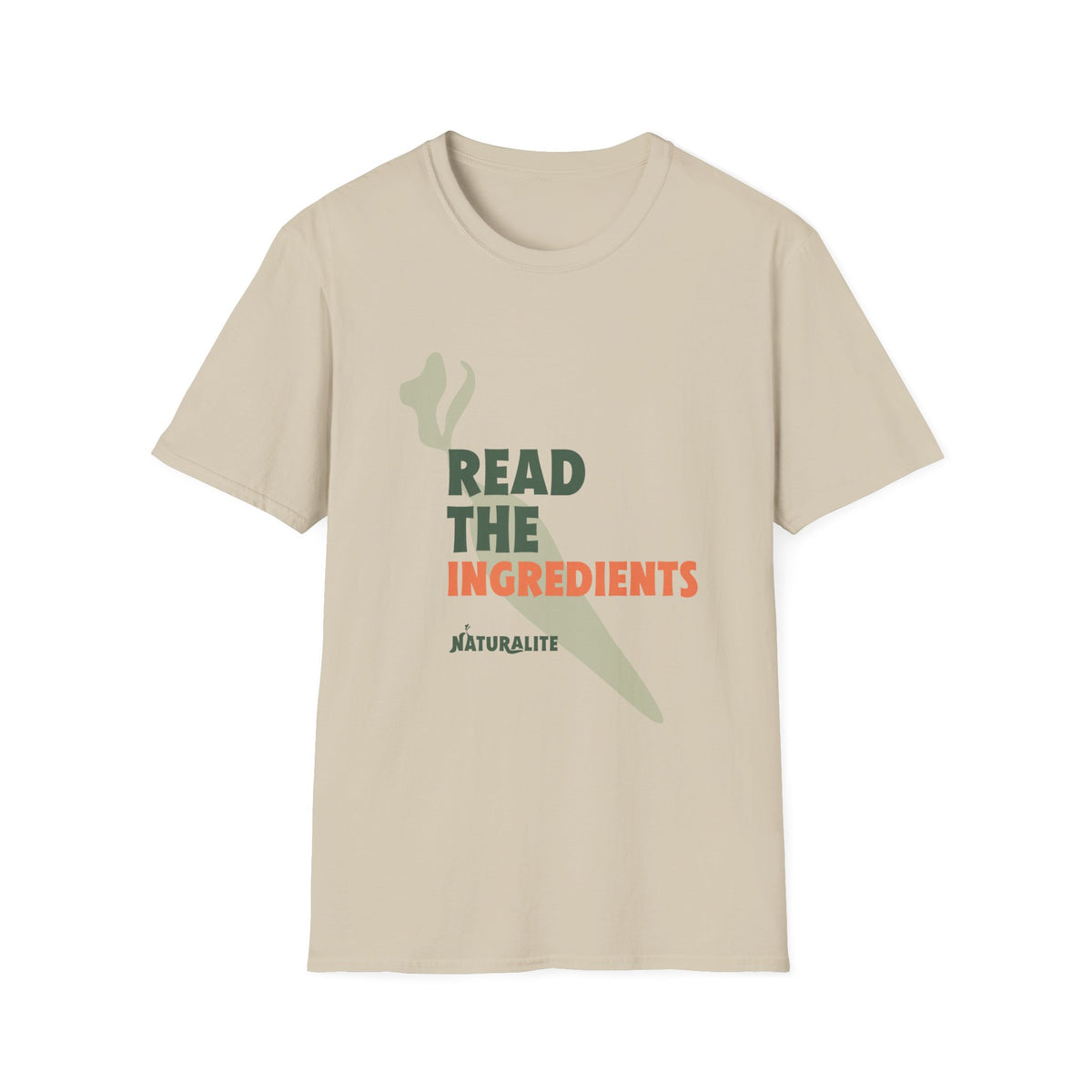 Naturalite Lifestyle T-Shirt: Read The Ingredients (Illustrated)