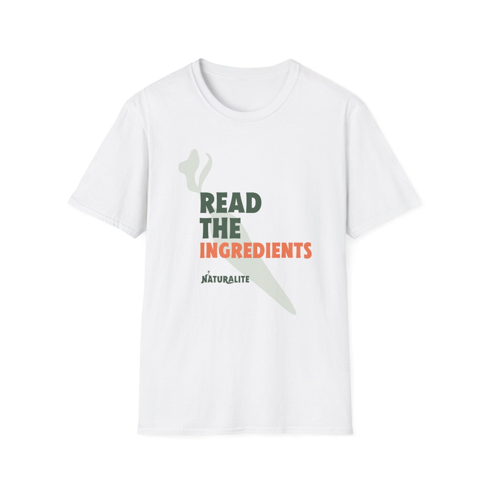 Naturalite Lifestyle T-Shirt: Read The Ingredients (Illustrated)