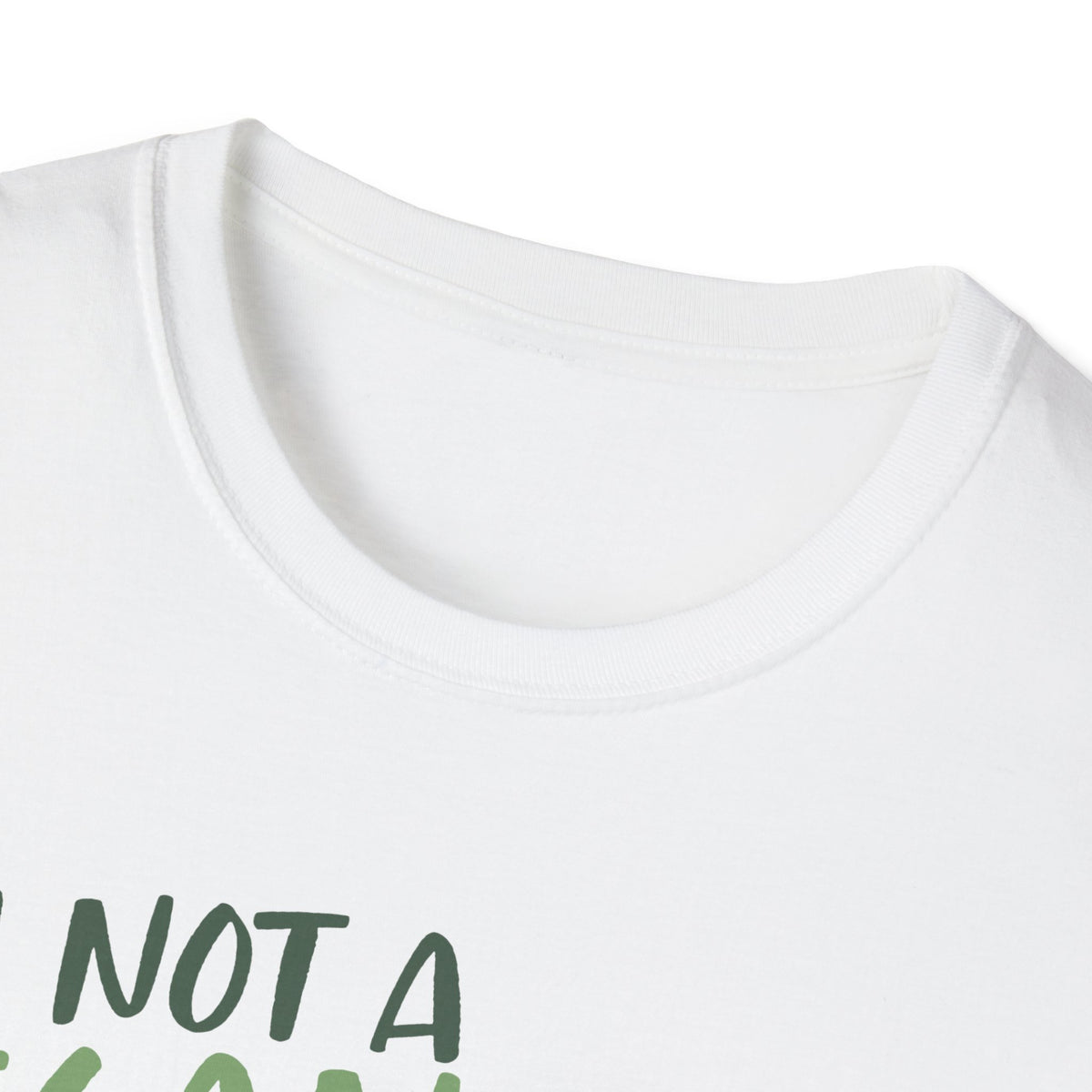 Naturalite Lifestyle T-Shirt: I'm Not A Vegan T-Shirt (Illustrated)
