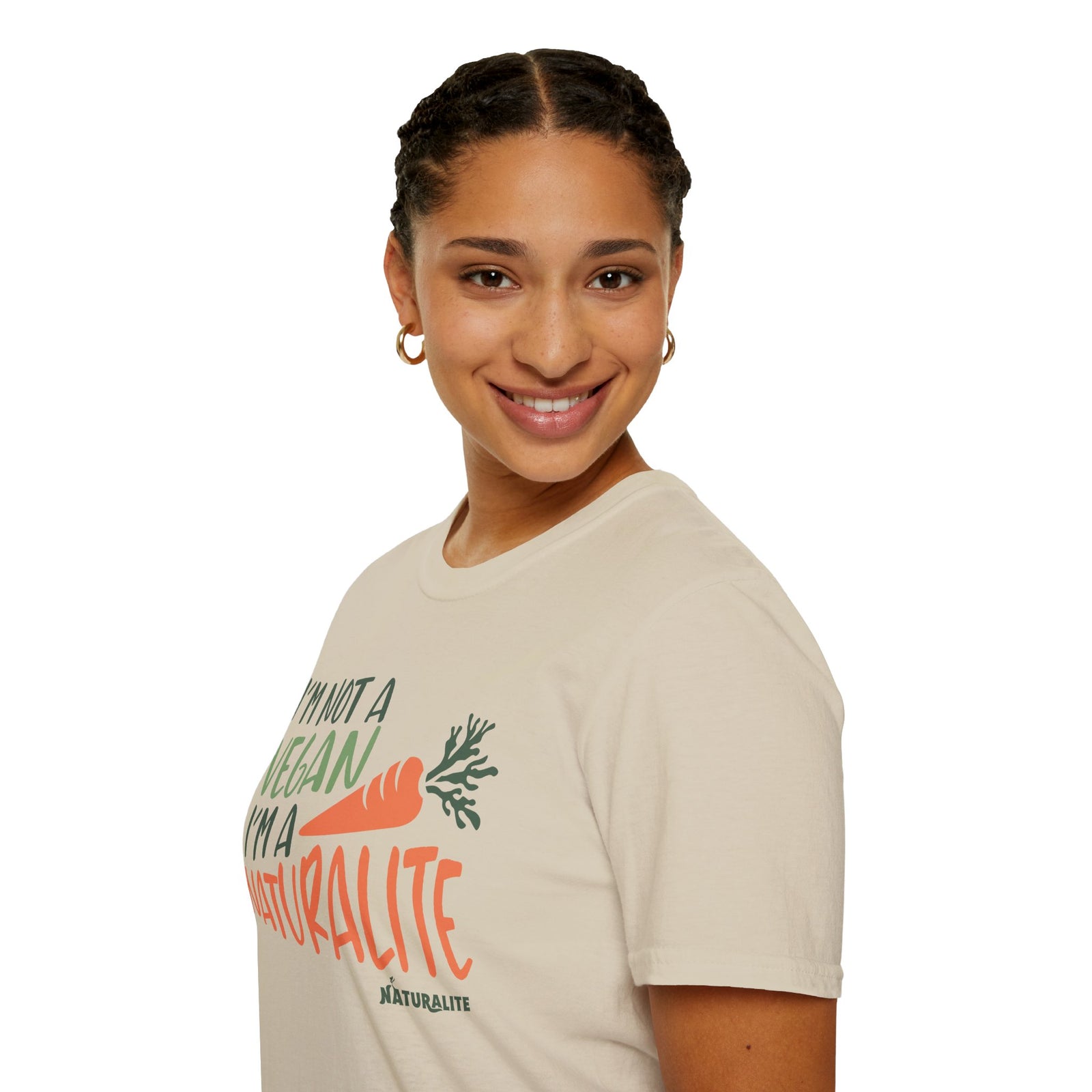 Naturalite Lifestyle T-Shirt: I'm Not A Vegan T-Shirt (Illustrated)