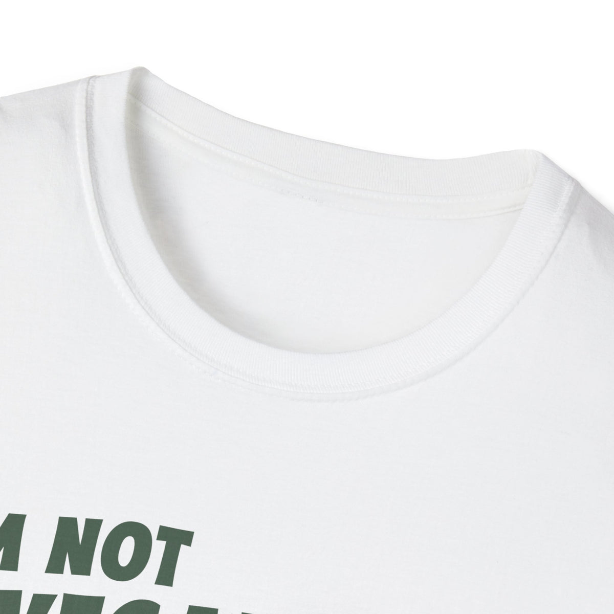 Naturalite Lifestyle T-Shirt: I'm Not A Vegan T-Shirt (Logo)