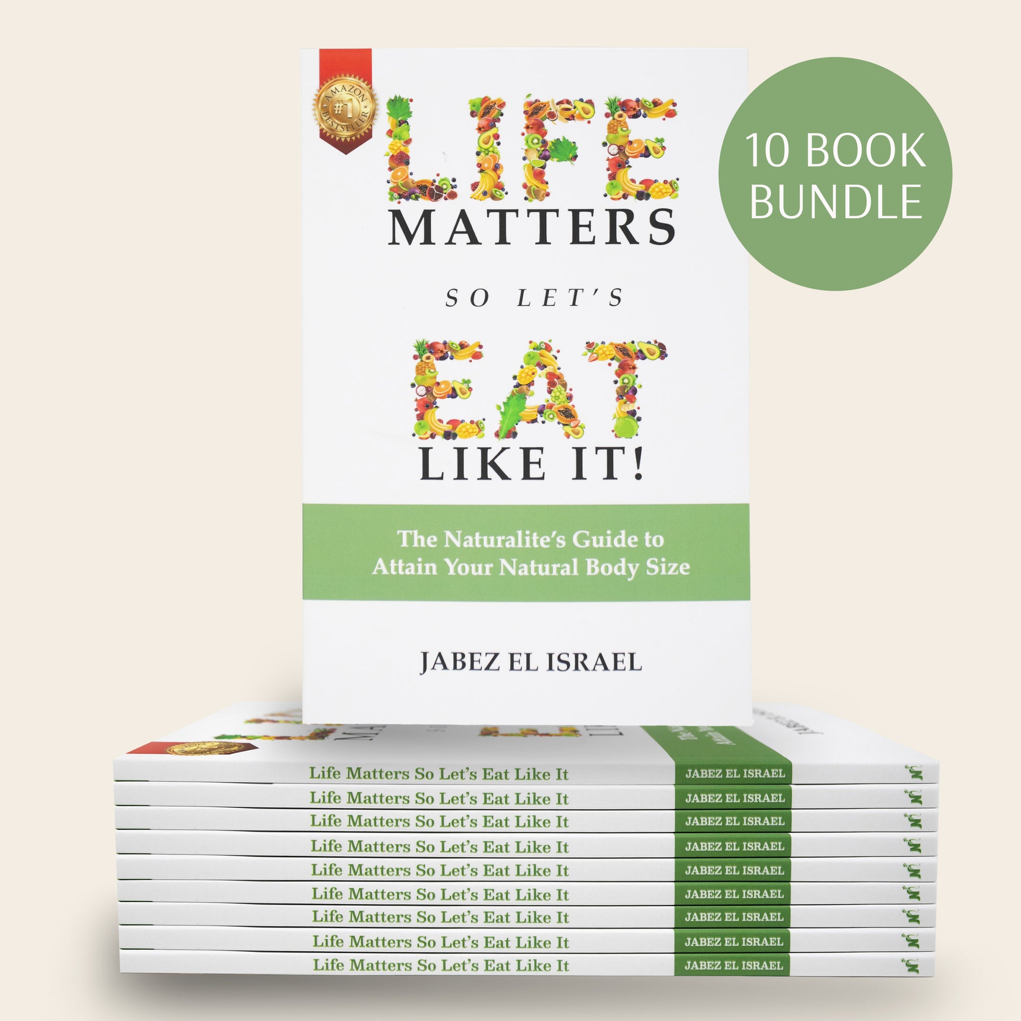 10 Book Bundle - Life Matters So Let's Eat Like It