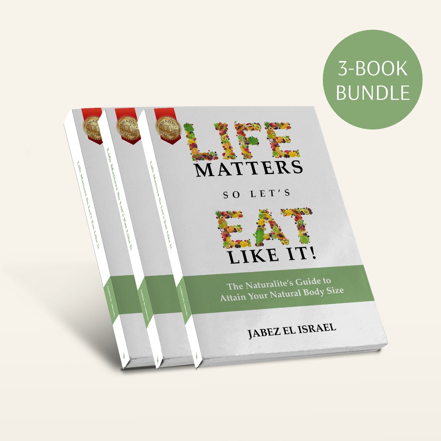 3 Book Gift Bundle - Life Matters So Let's Eat Like It
