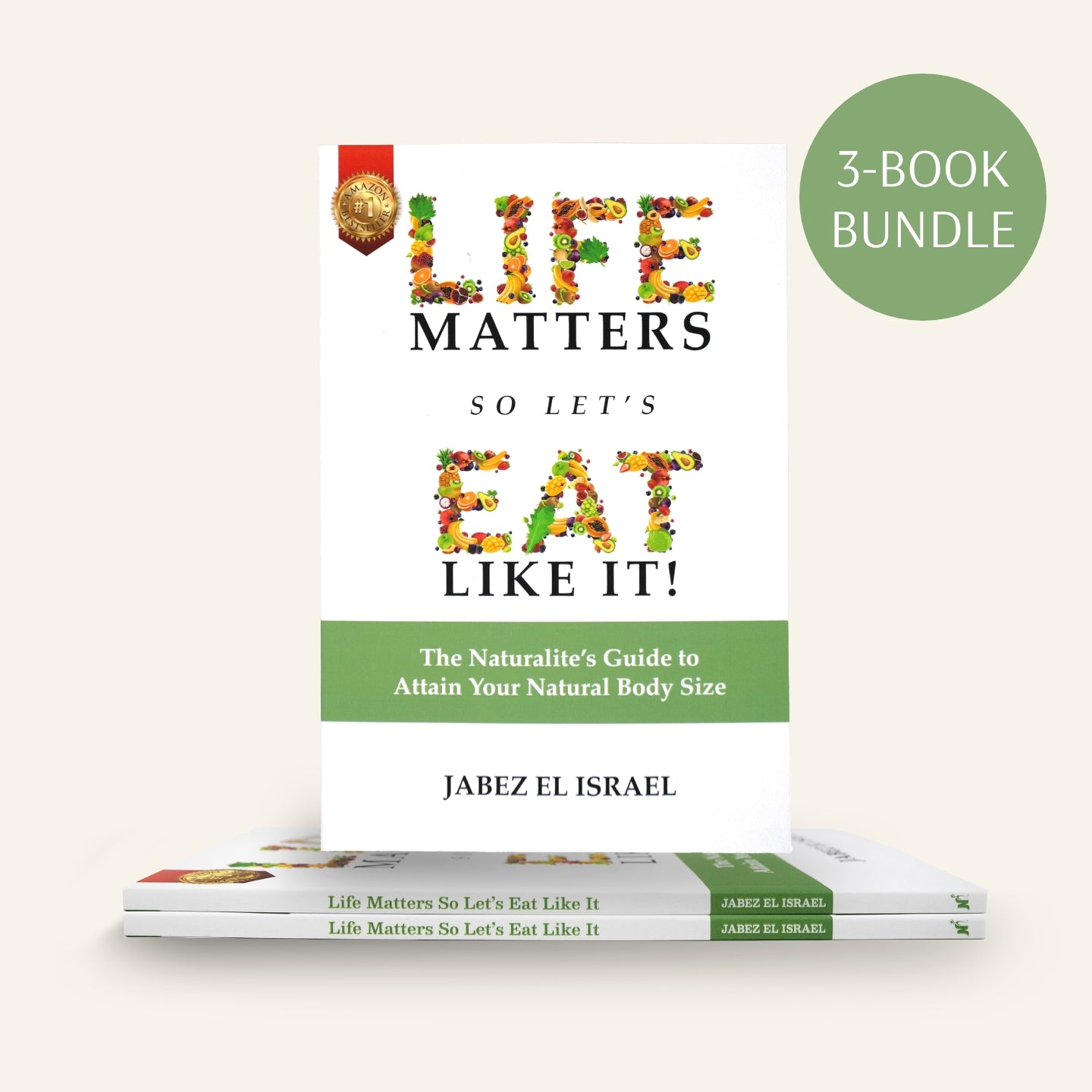 3 Book Gift Bundle - Life Matters So Let's Eat Like It