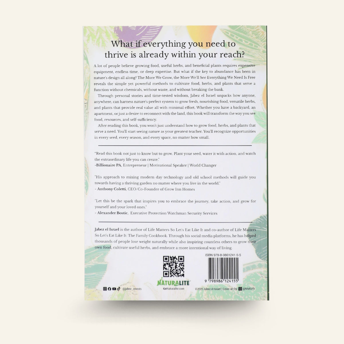 The More We Grow The More We'll See Everything We Need Is Free