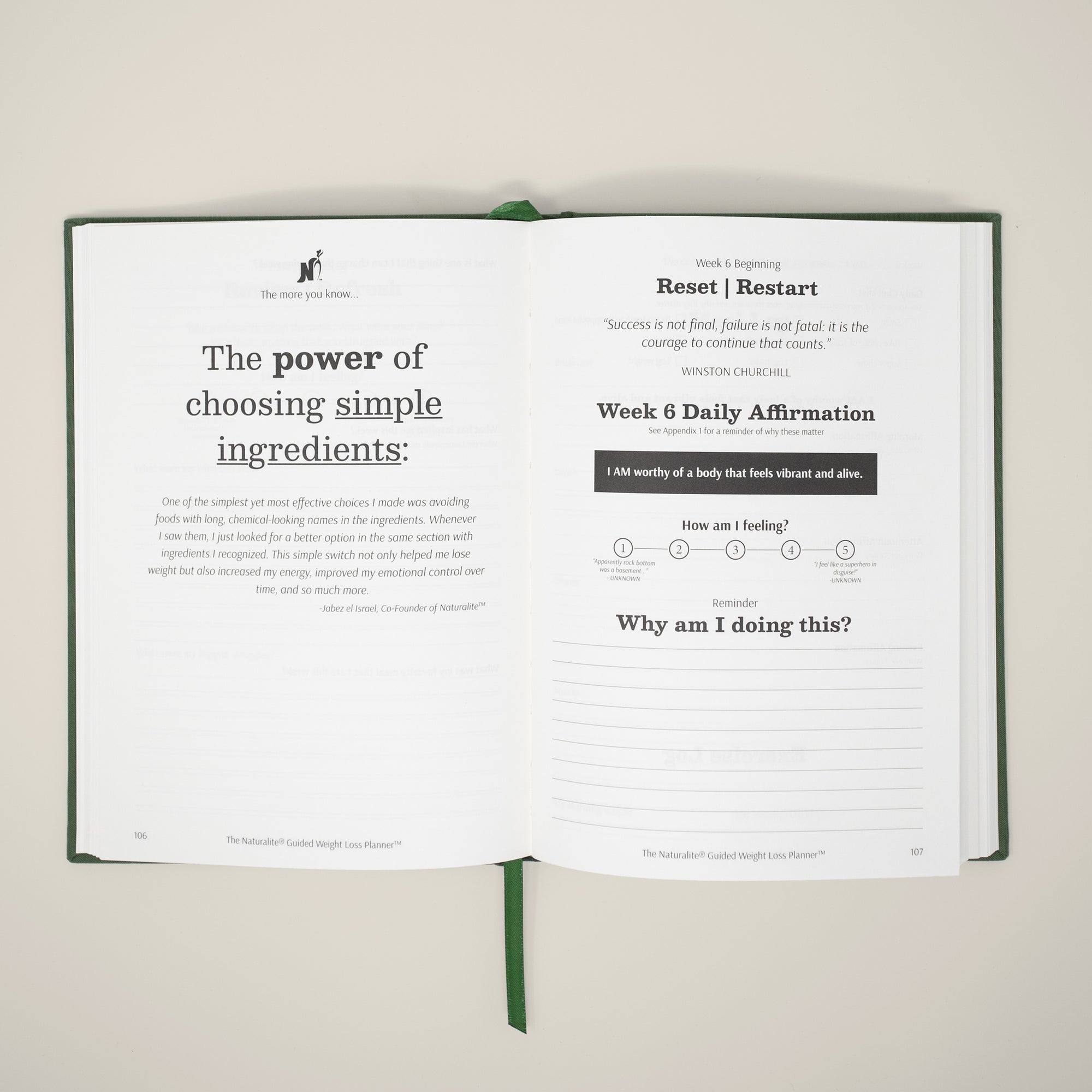 The Naturalite Weight Loss Planner w/ Membership (4 pack - 1 Year Supply)