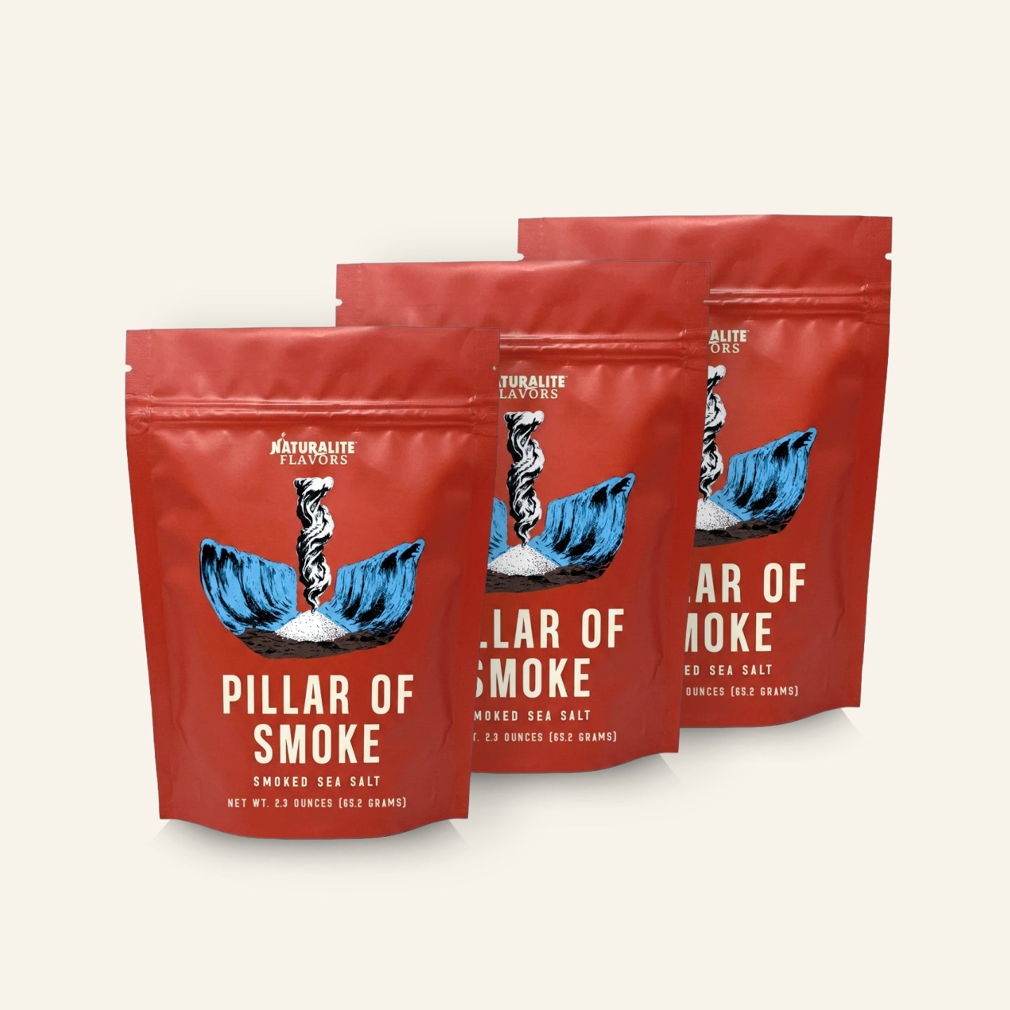 Pillar of Smoke - Premium Smoked Sea Salt - Refill Pouches